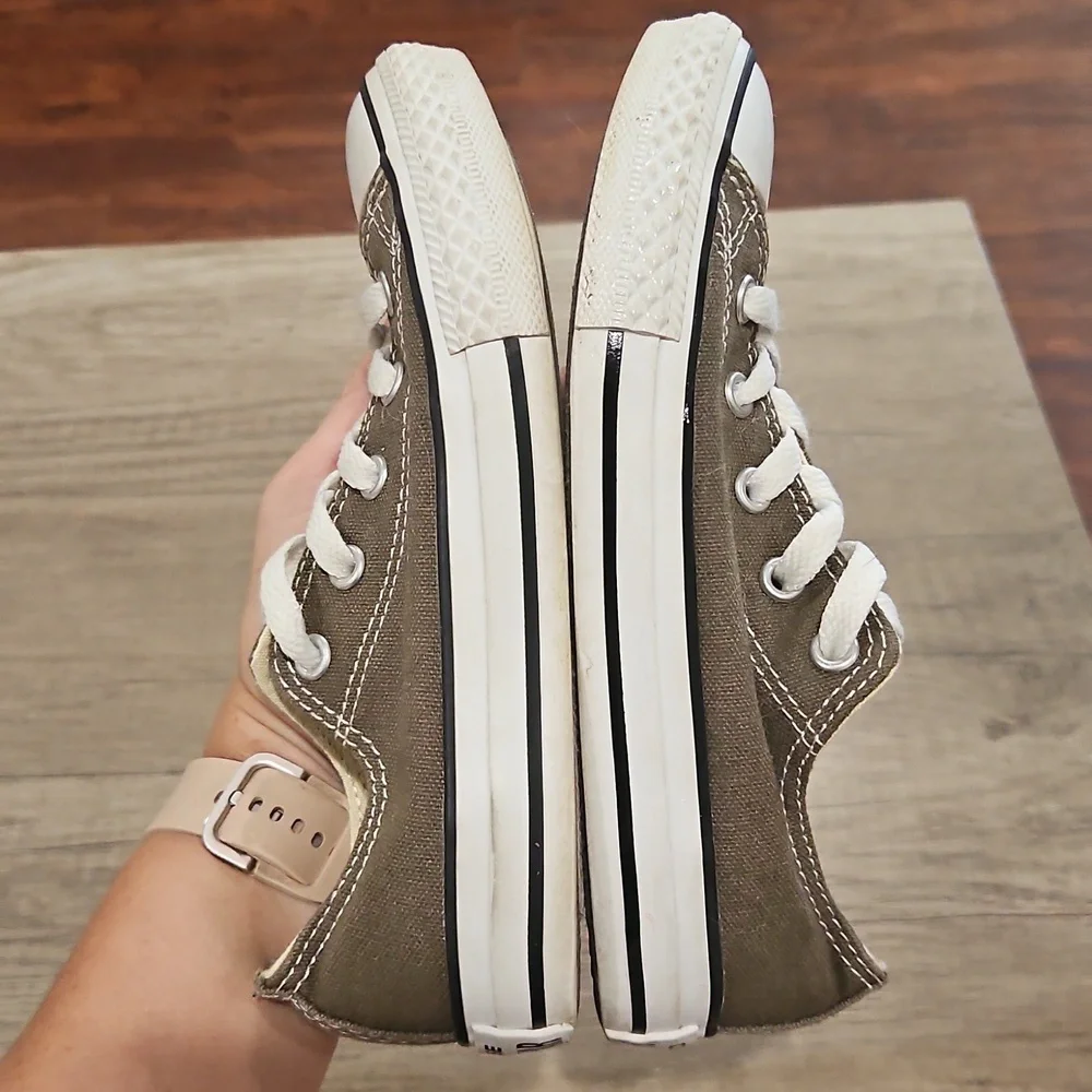 Converse All💥Star Olive Green youth's Size 13